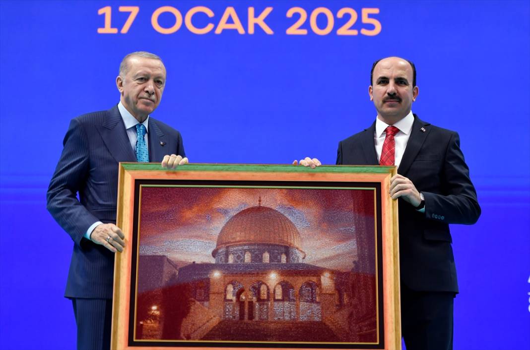 Başkan Altay’dan Cumhurbaşkanı Erdoğan’a Konya’da anlamlı hediye 3